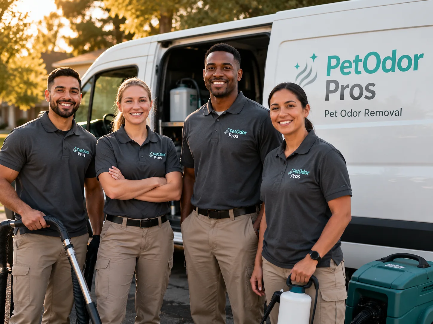 Pet Odor Removal team serving Montville, OH